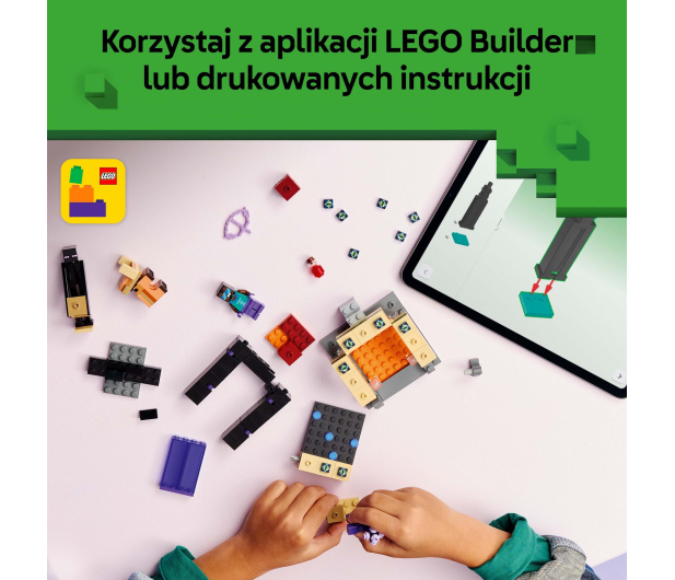 LEGO MINECRAFT 21584 Podróż przez portal netheru i kresu - 1473416 - zdjęcie 8